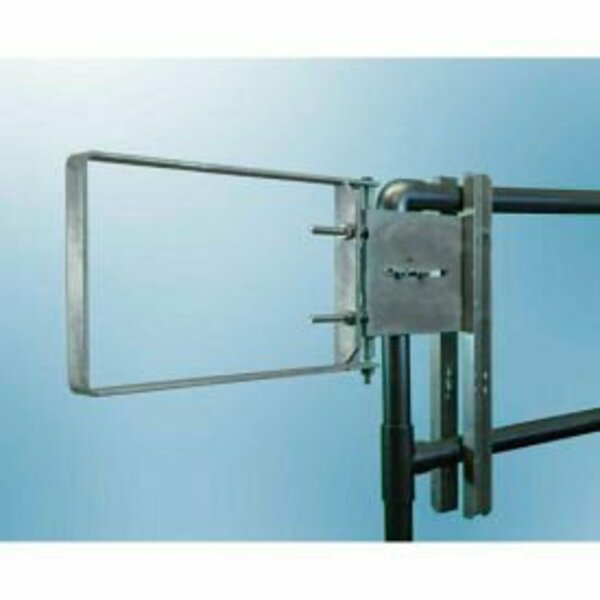 Fabenco. FabEnCo A Series Carbon Steel Galvanized Clamp-On Self-Closing Safety Gate, Fits Opening 22-24.5in A71-21